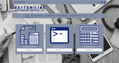 Desktop Screenshot of bottomline-acctg.com